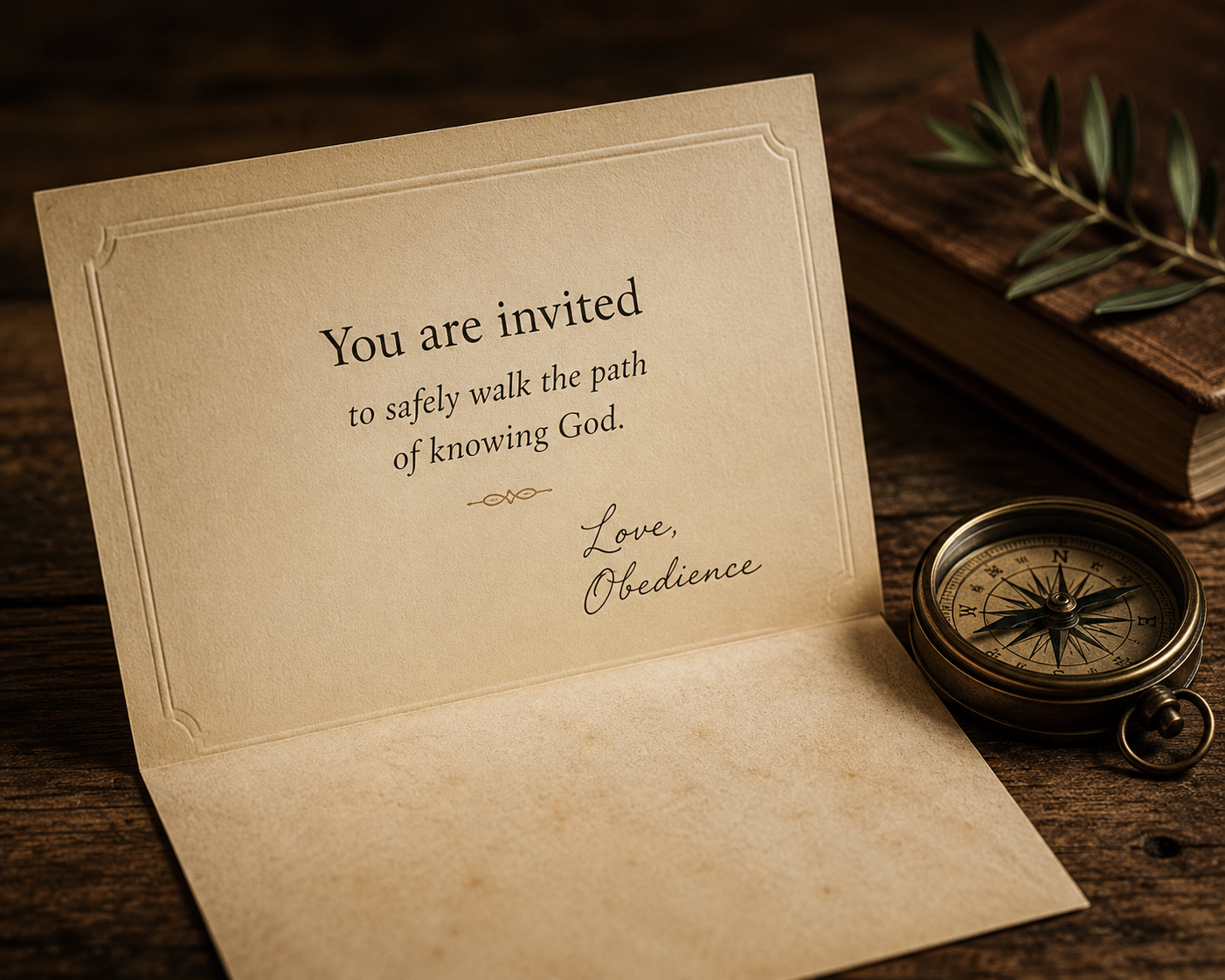 Obedience is an Invitation